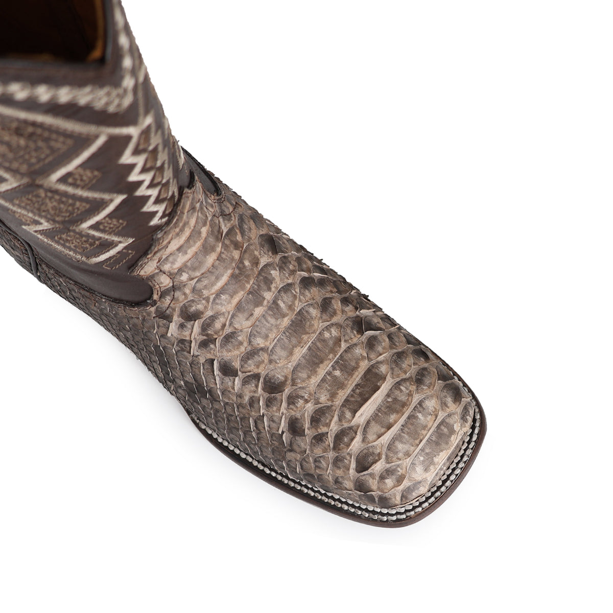 Bota Vaquera Bulldog Para Caballero Piel De Pitón