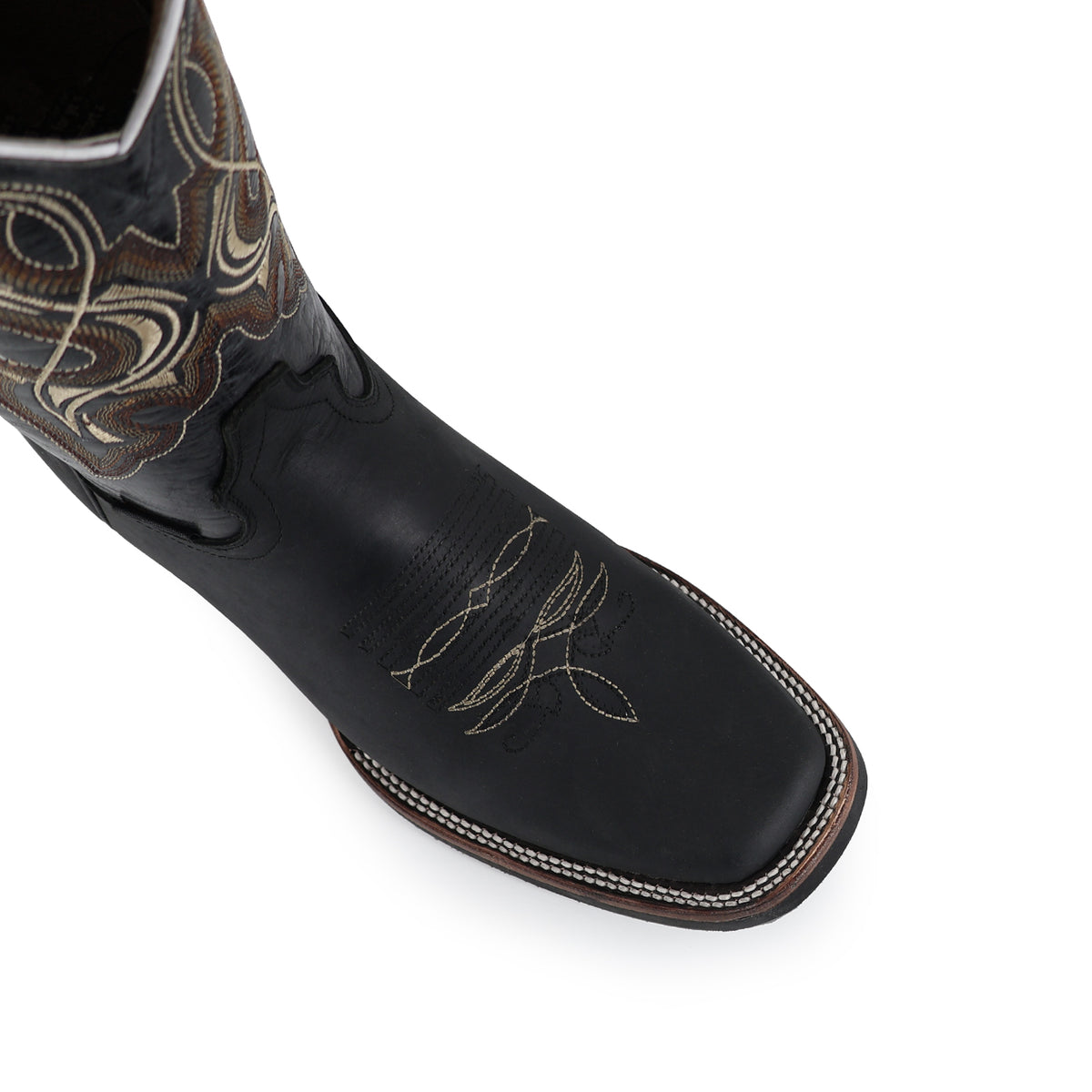 Bota Vaquera Rodeo Para Caballero Piel Crazy