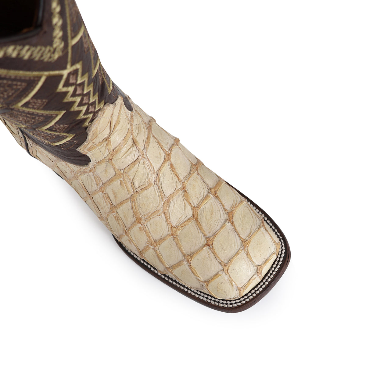 Bota Vaquera Bulldog Para Caballero Piel Pescado