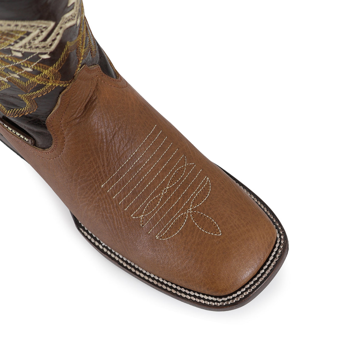 Bota Vaquera Bulldog Para Caballero Piel Búfalo