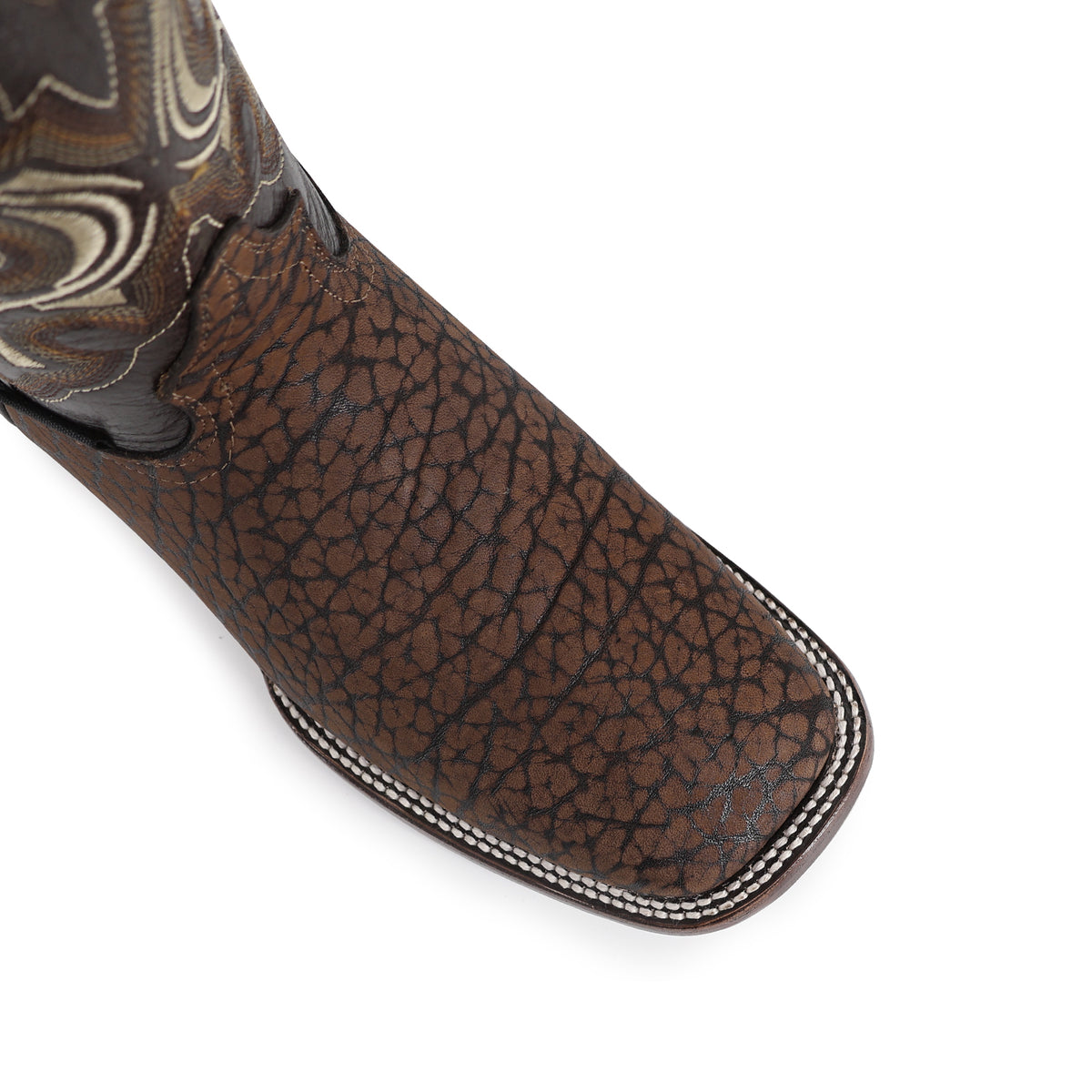 Bota Vaquera Bulldog Para Caballero Piel Cuello De Toro