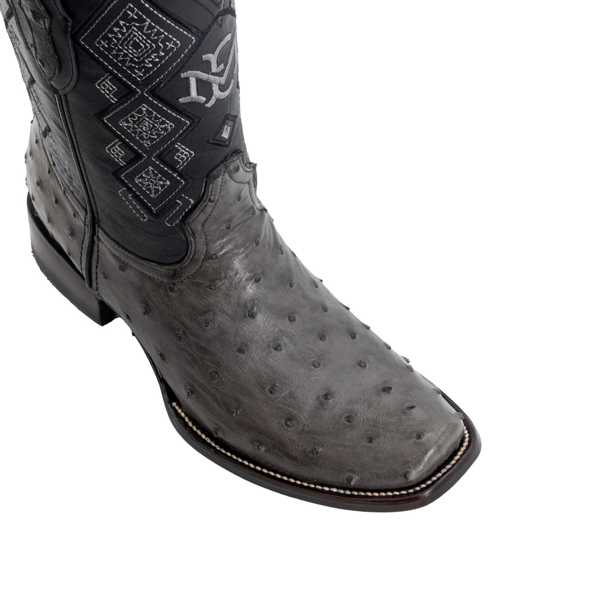 Bota Vaquera Dubai Para Caballero Piel De Avestruz