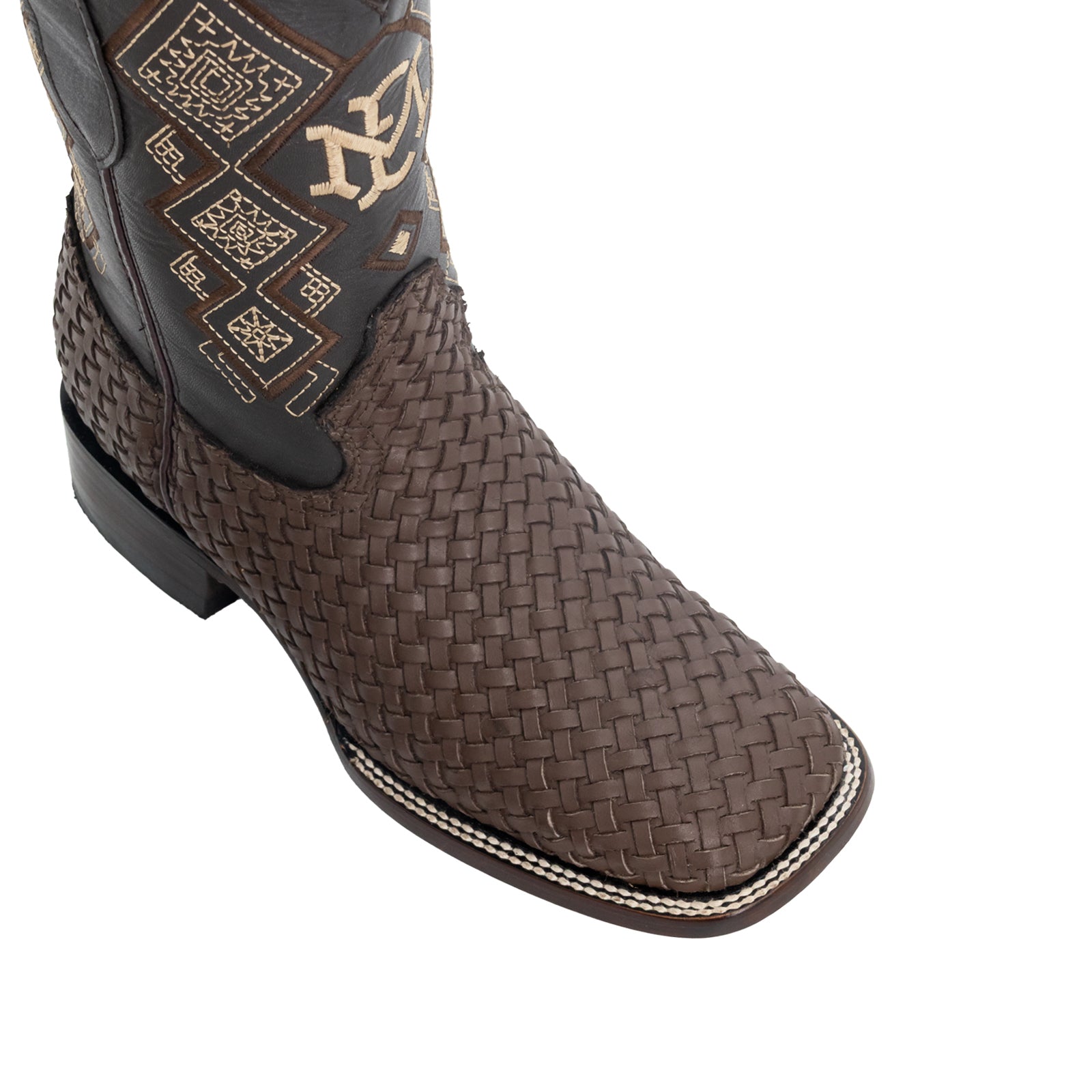 Bota Vaquera Bulldog Petatillo Café