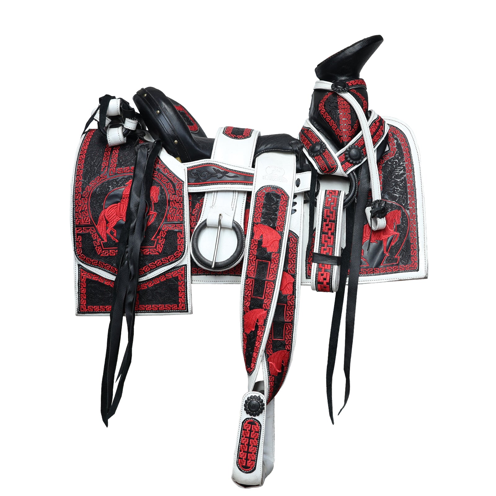 Montura charra fuste forrado