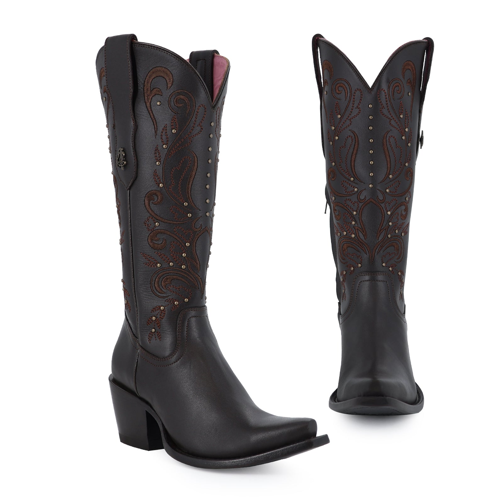 Bota vaquera para dama de piel modelo Opera