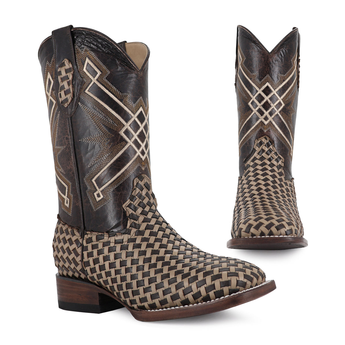 Bota Vaquera Bulldog Para Caballero Piel Petatillo