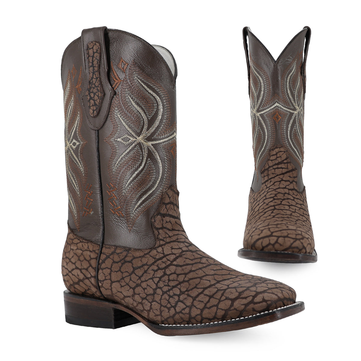 Bota Vaquera Bulldog Para Caballero Piel Cuello De Toro