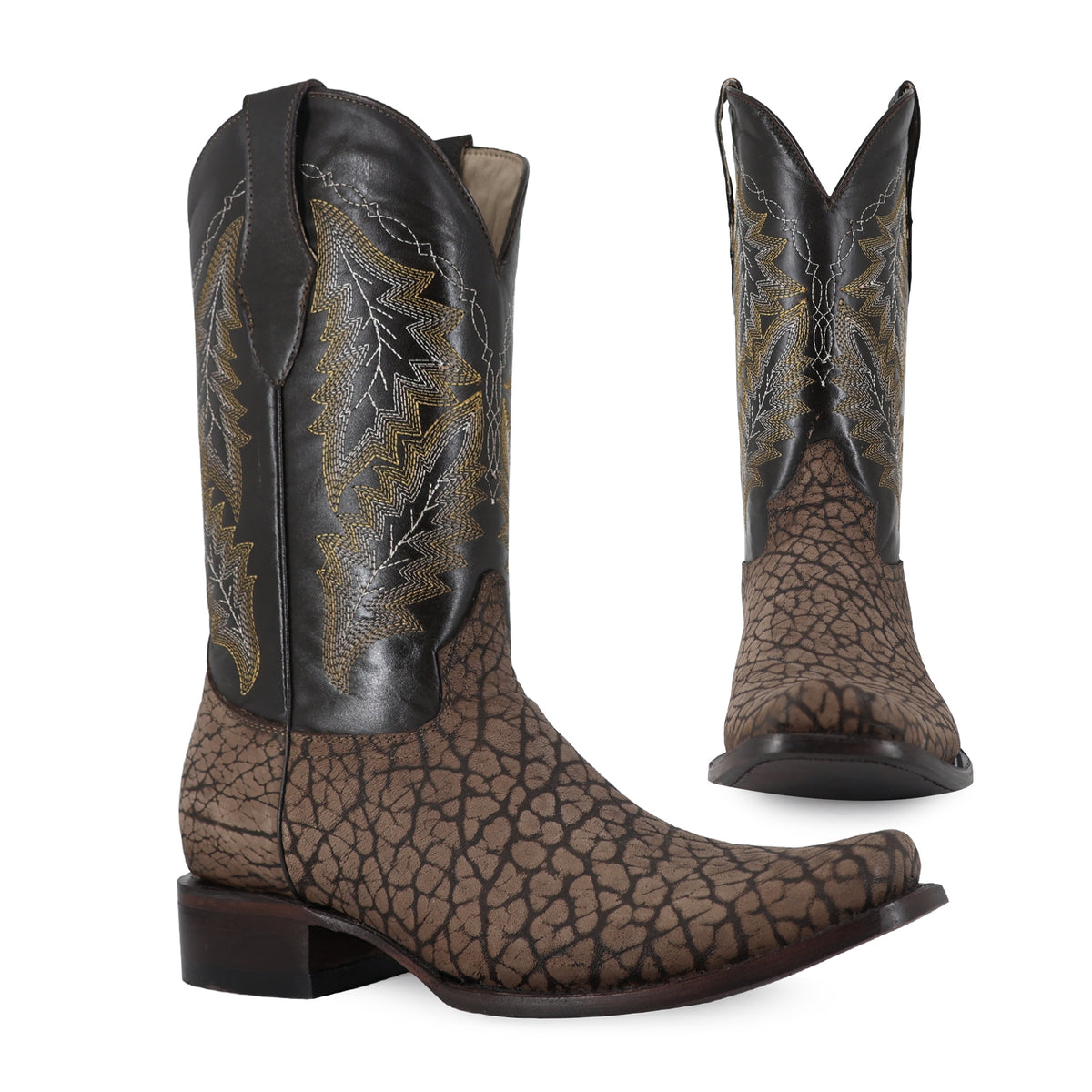 Bota Vaquera Dubai Para Caballero Piel Cuello de Toro