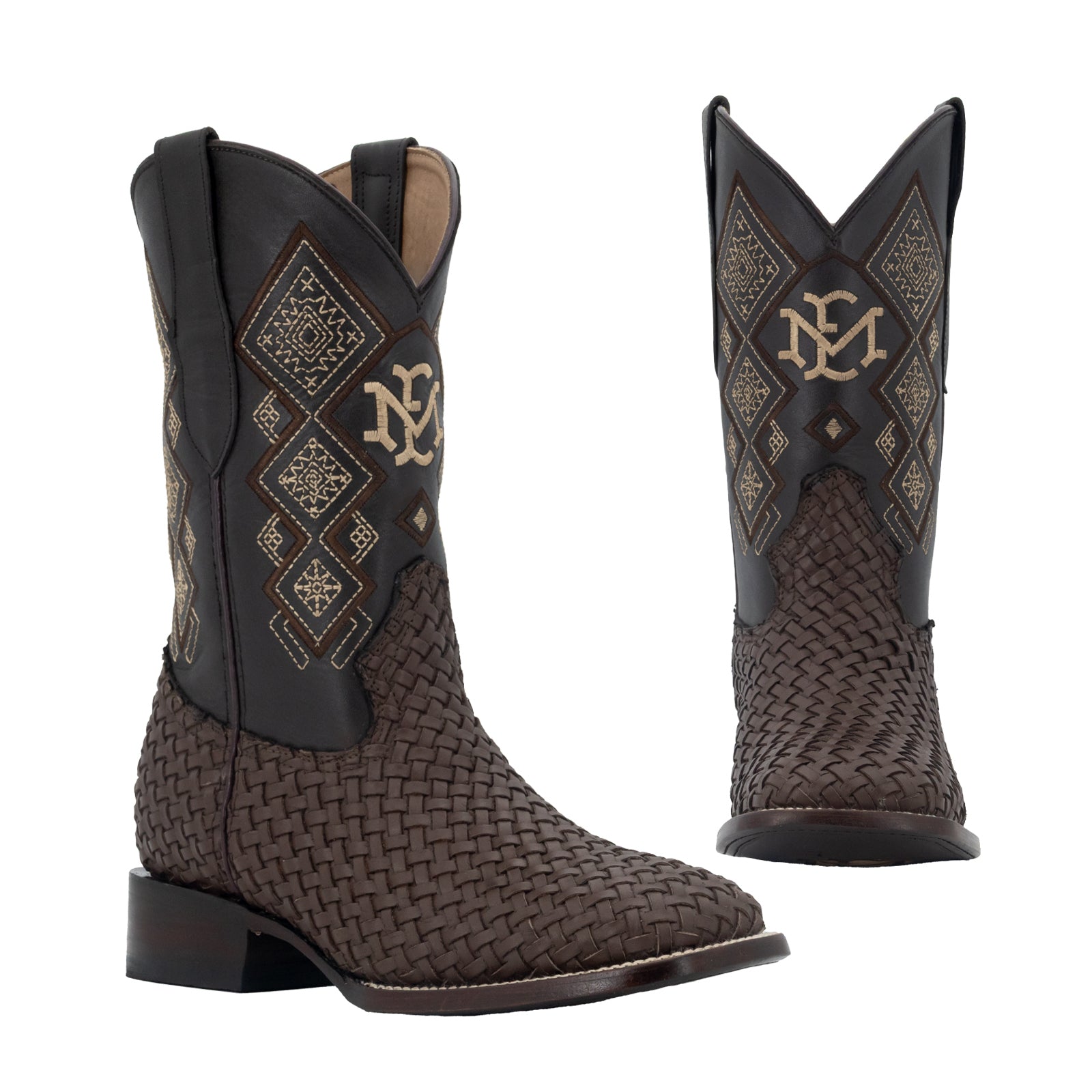 Bota Vaquera Bulldog Petatillo Café