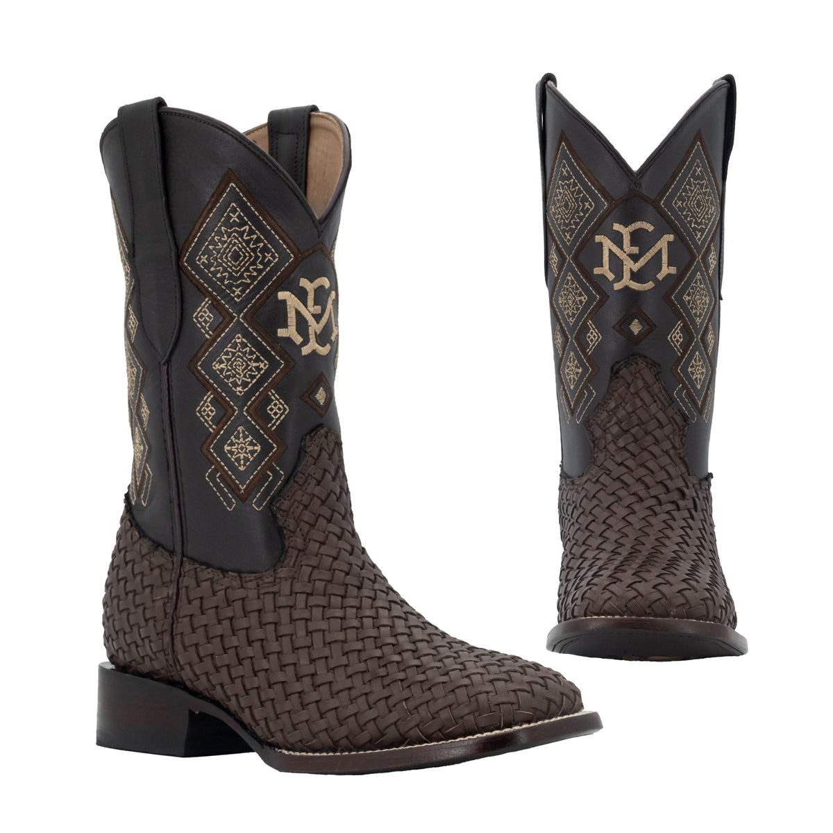 Bota Vaquera Bulldog Para Caballero Piel Petatillo