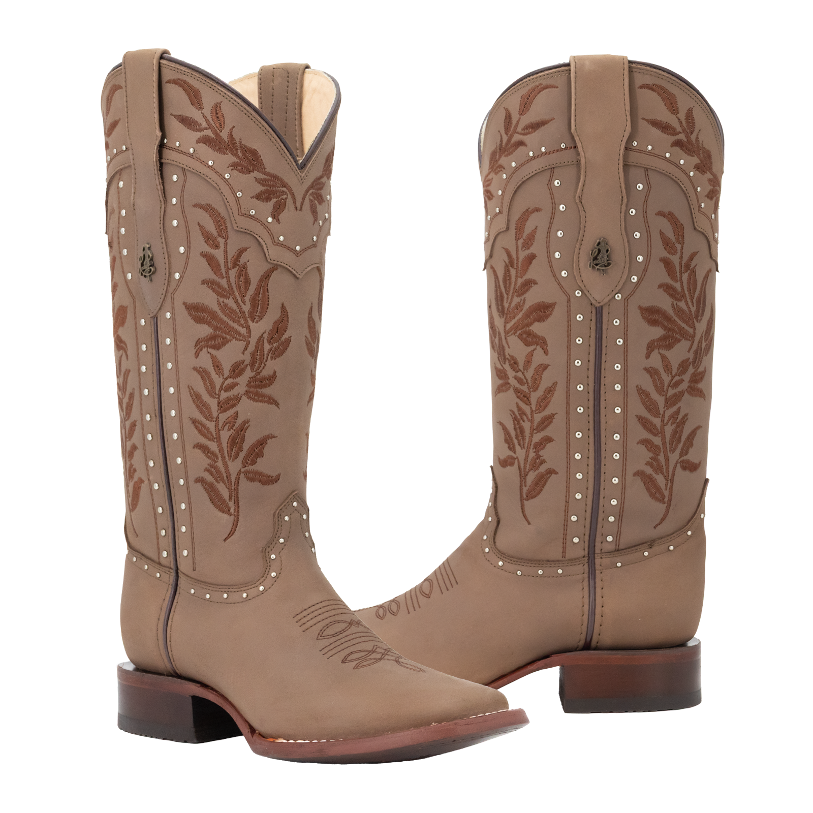 Bota vaquera para dama de piel modelo Acacia