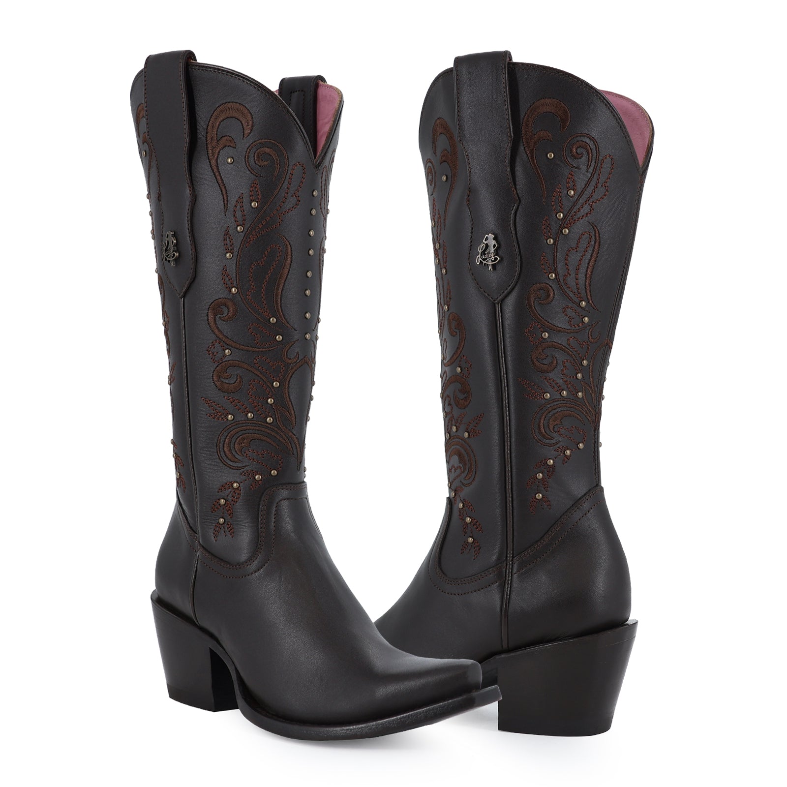 Bota vaquera para dama de piel modelo Opera