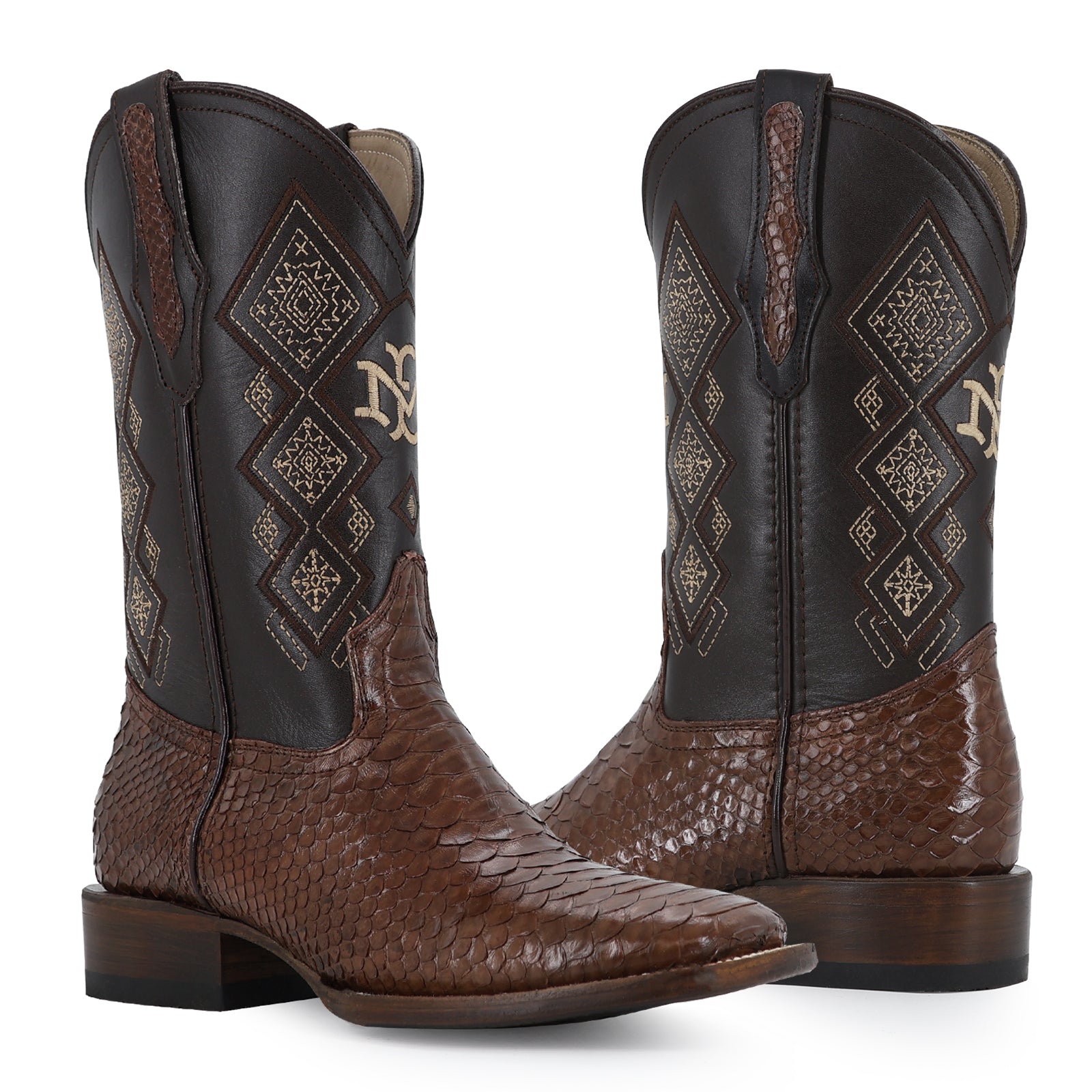 Bota Vaquera Bulldog Piton Café