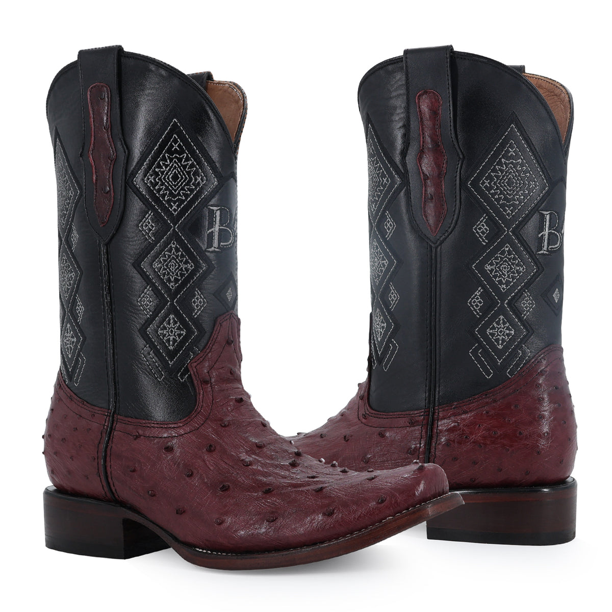 Bota Vaquera Dubai Para Caballero Piel De Avestruz