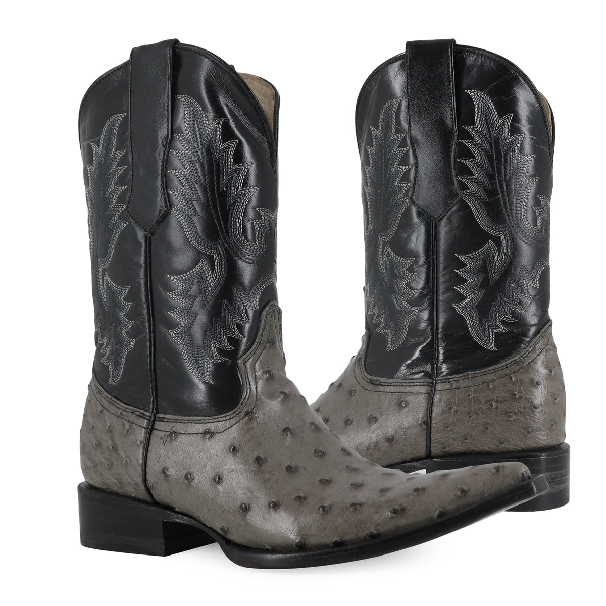Bota Vaquera Chihuahua Para Caballero Piel Avestruz
