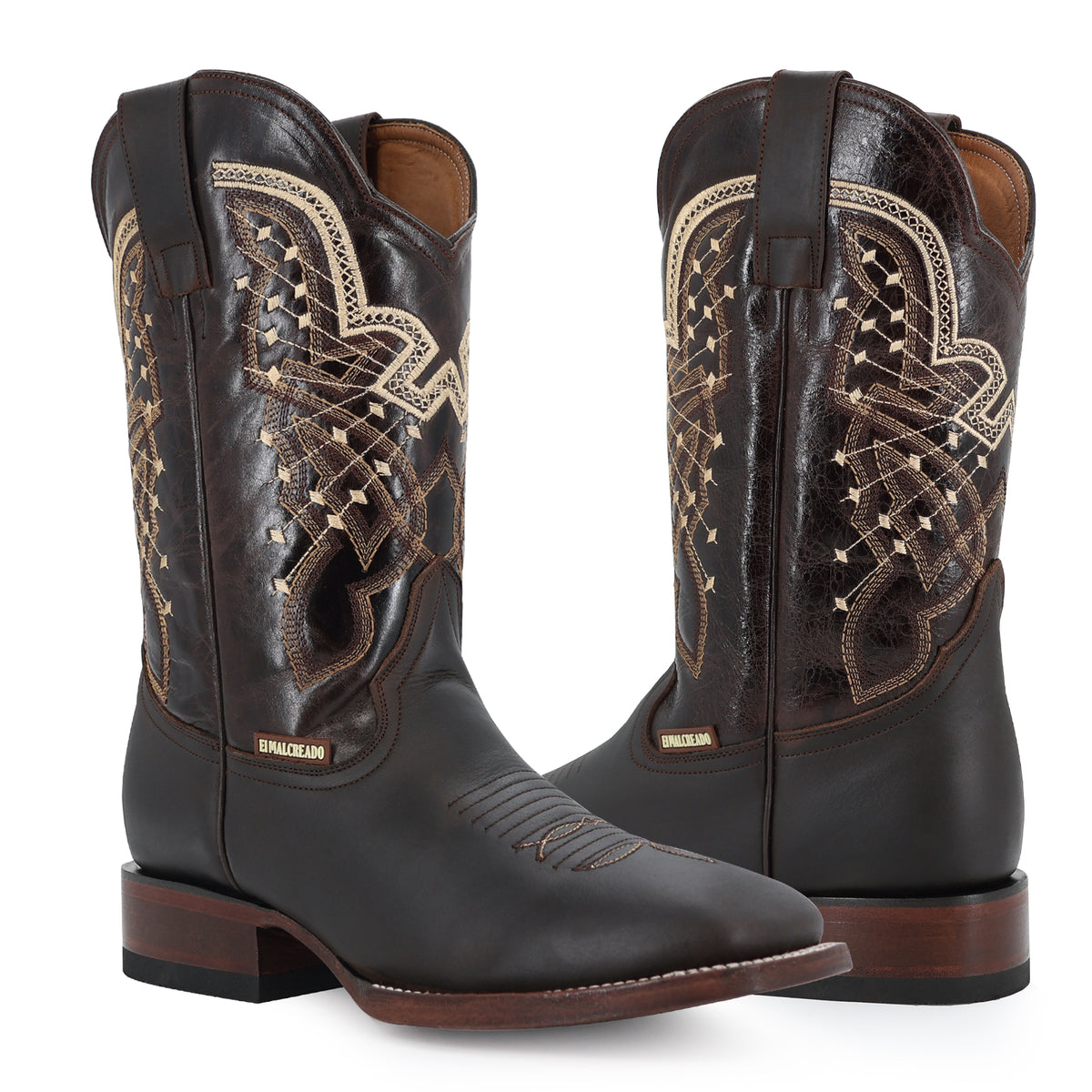 Bota Vaquera Bulldog Para Caballero Piel Crazy