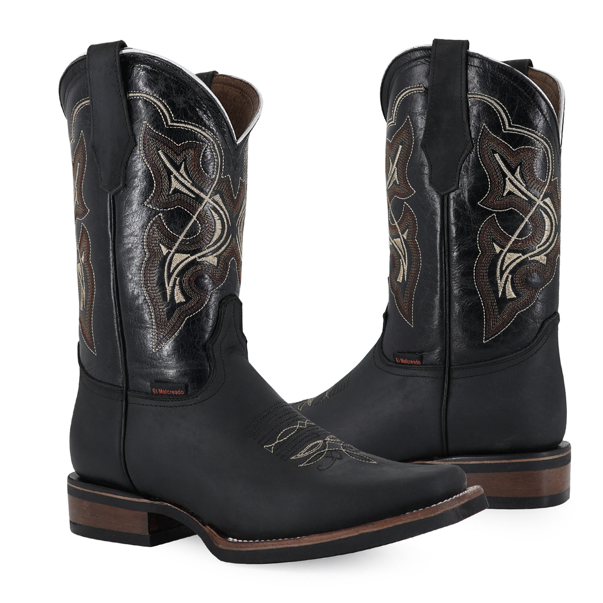 Bota Vaquera Rodeo Para Caballero Piel Crazy
