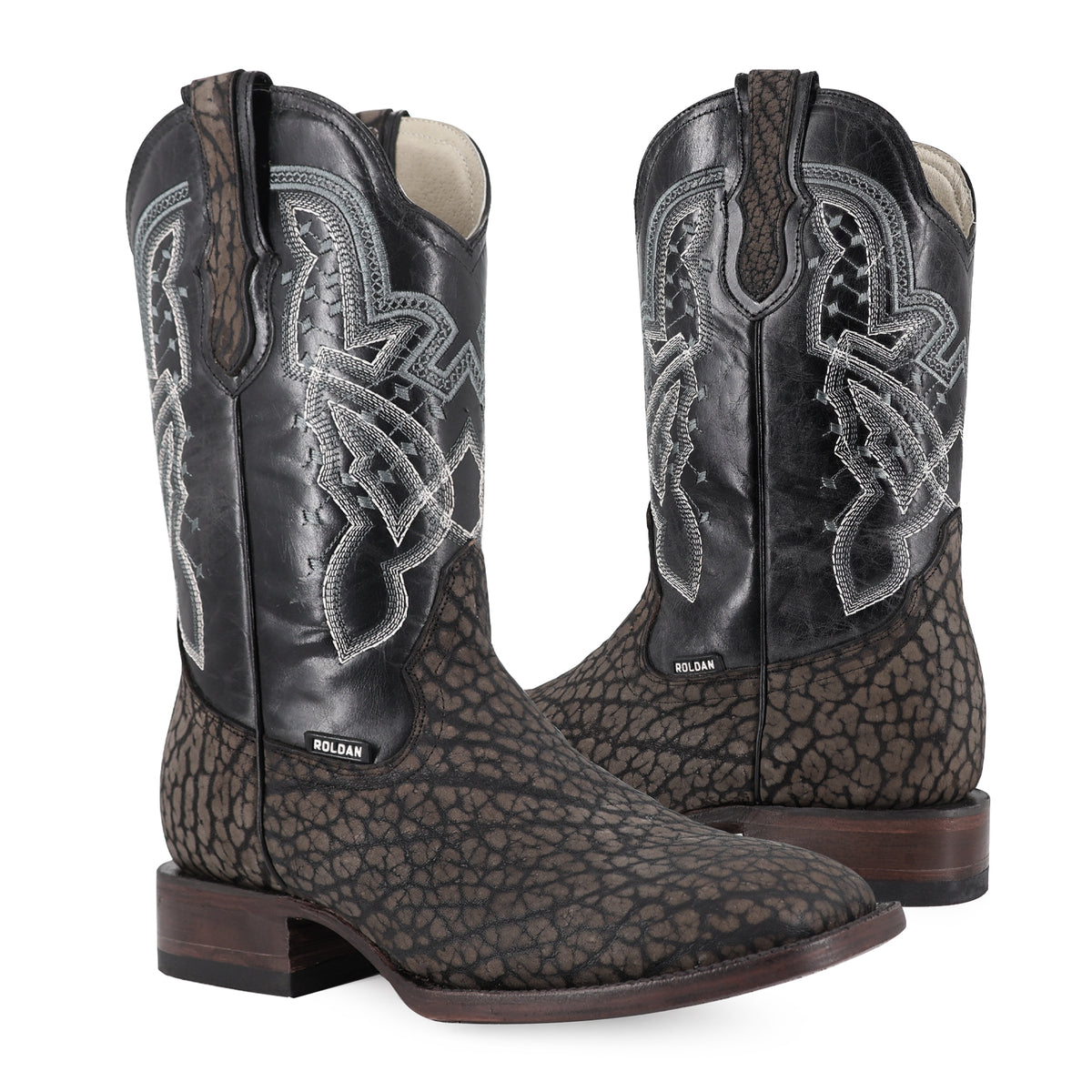 Bota Vaquera Bulldog Para Caballero Piel Cuello De Toro