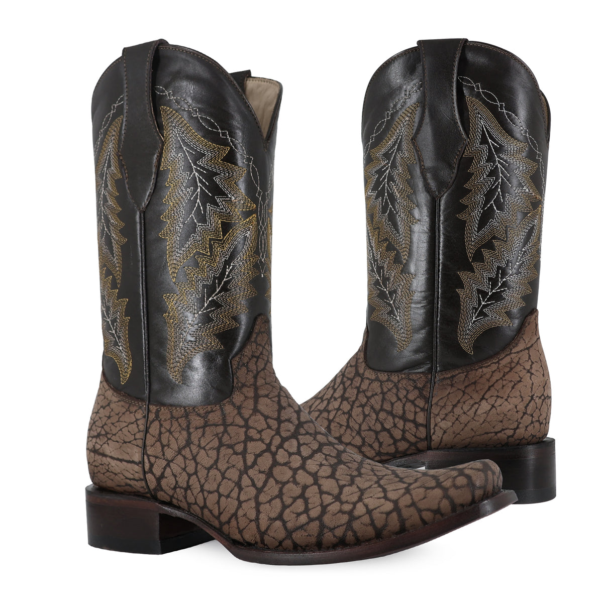 Bota Vaquera Dubai Para Caballero Piel Cuello de Toro