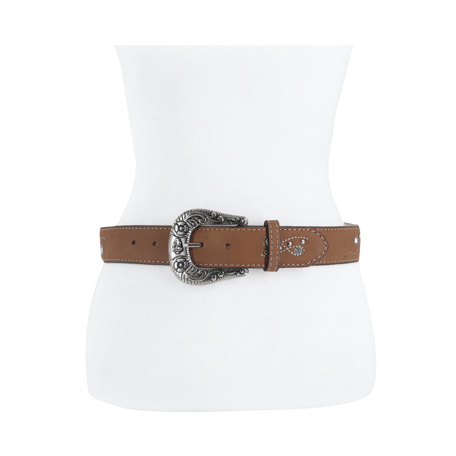 Cinto vaquero para dama modelo Ochitos