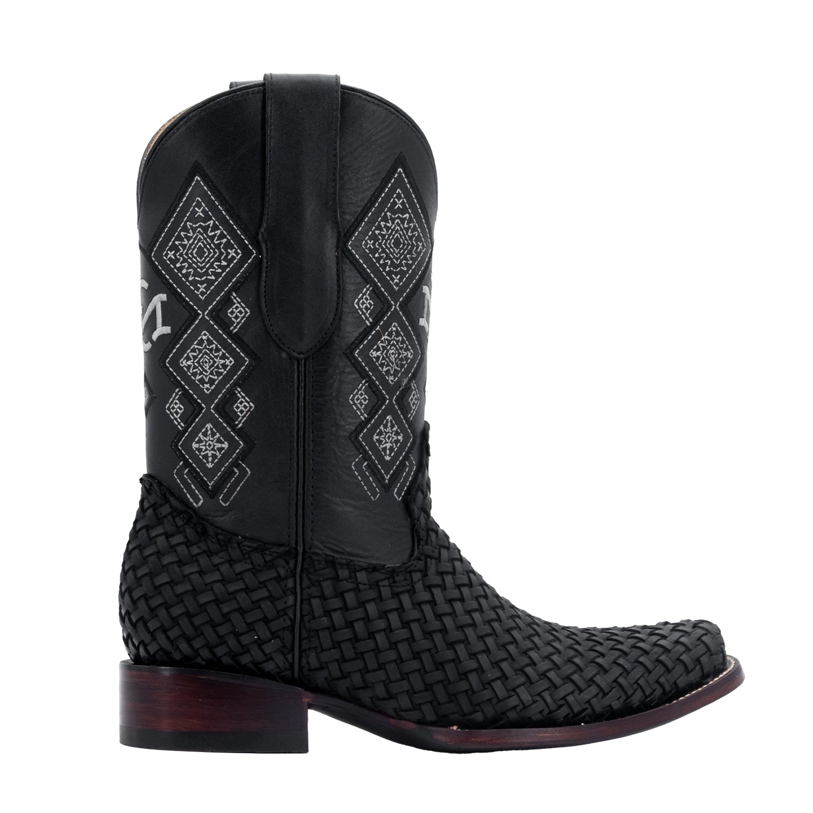 Bota Vaquera Dubai Petatillo Negro