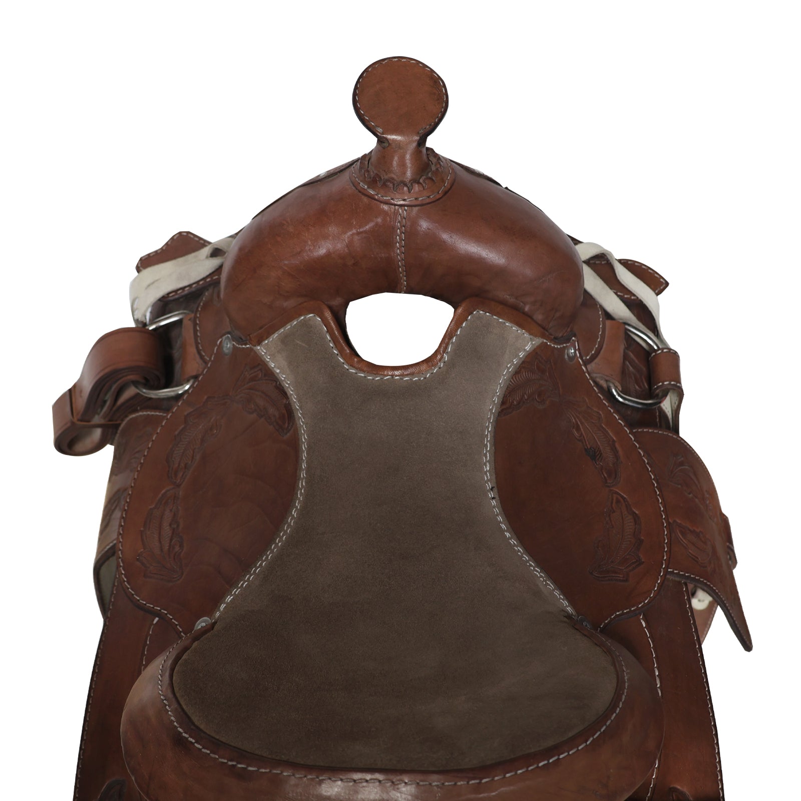 Montura Texana grabada