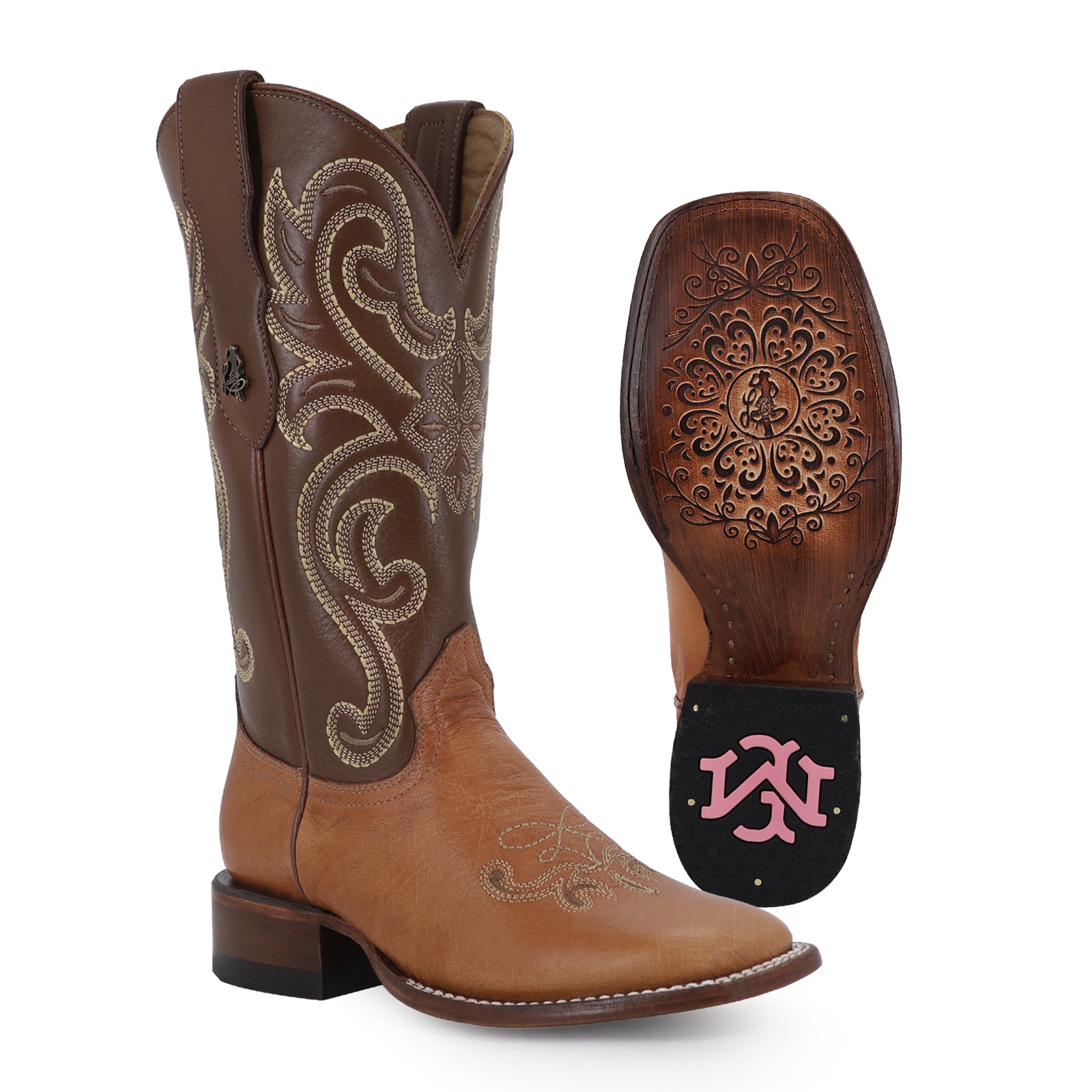 Bota vaquera para dama de piel modelo Tucson