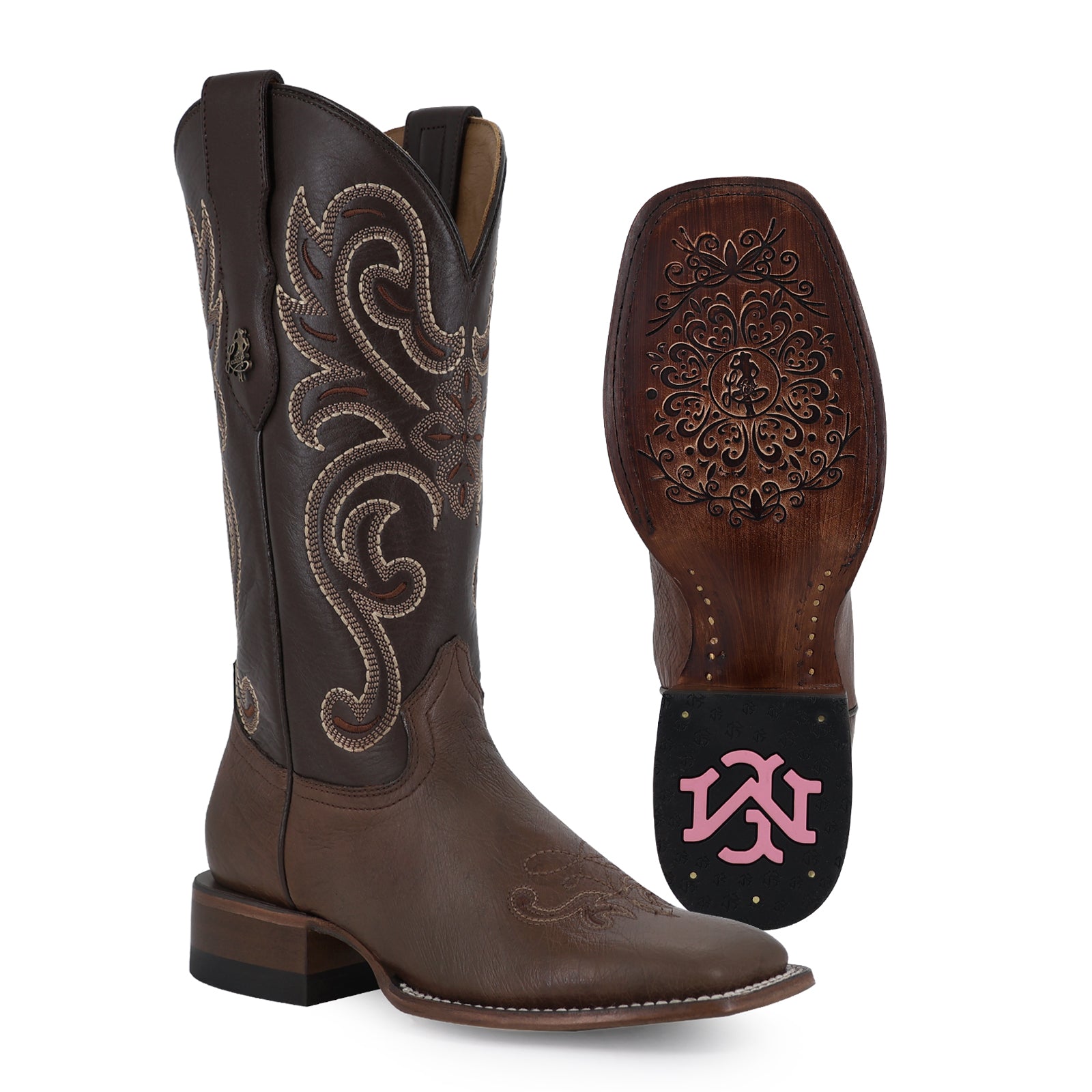 Bota vaquera para dama de piel modelo Tucson