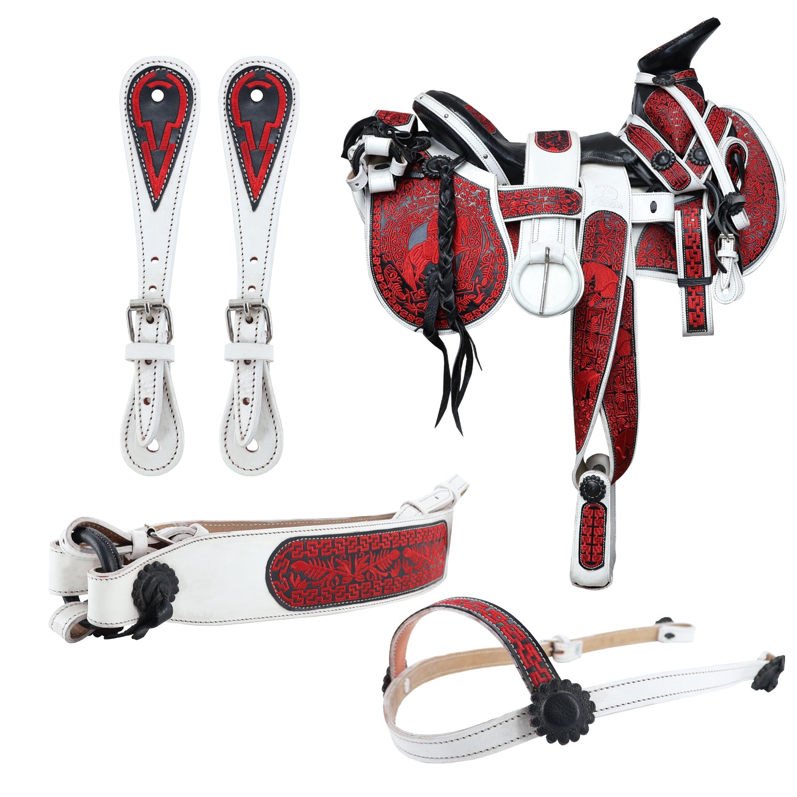 Montura fuste forrado