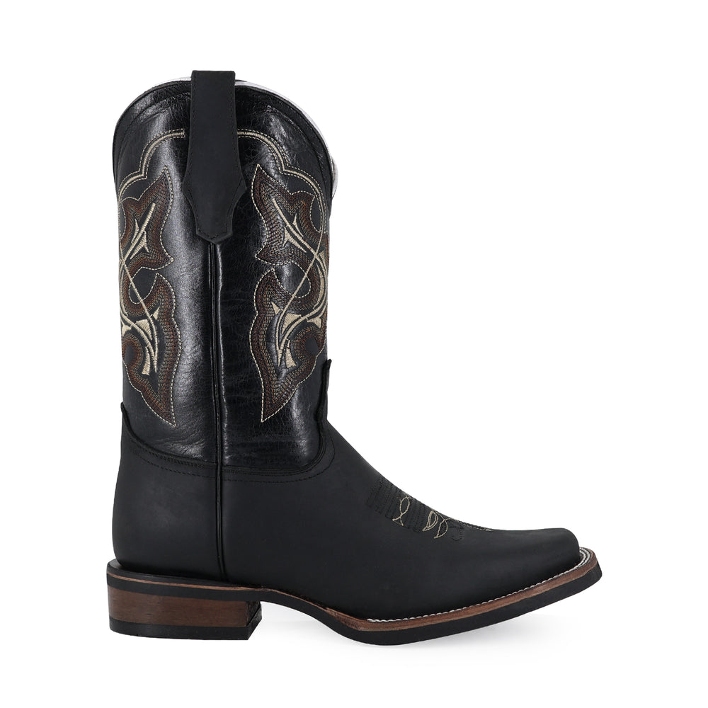 Bota Vaquera Rodeo Crazy Negro