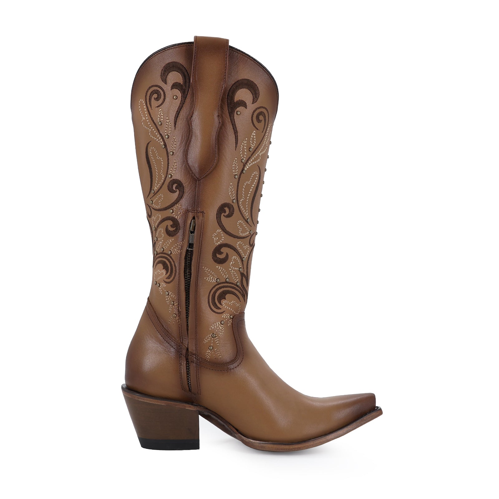 Bota vaquera para dama de piel modelo Opera