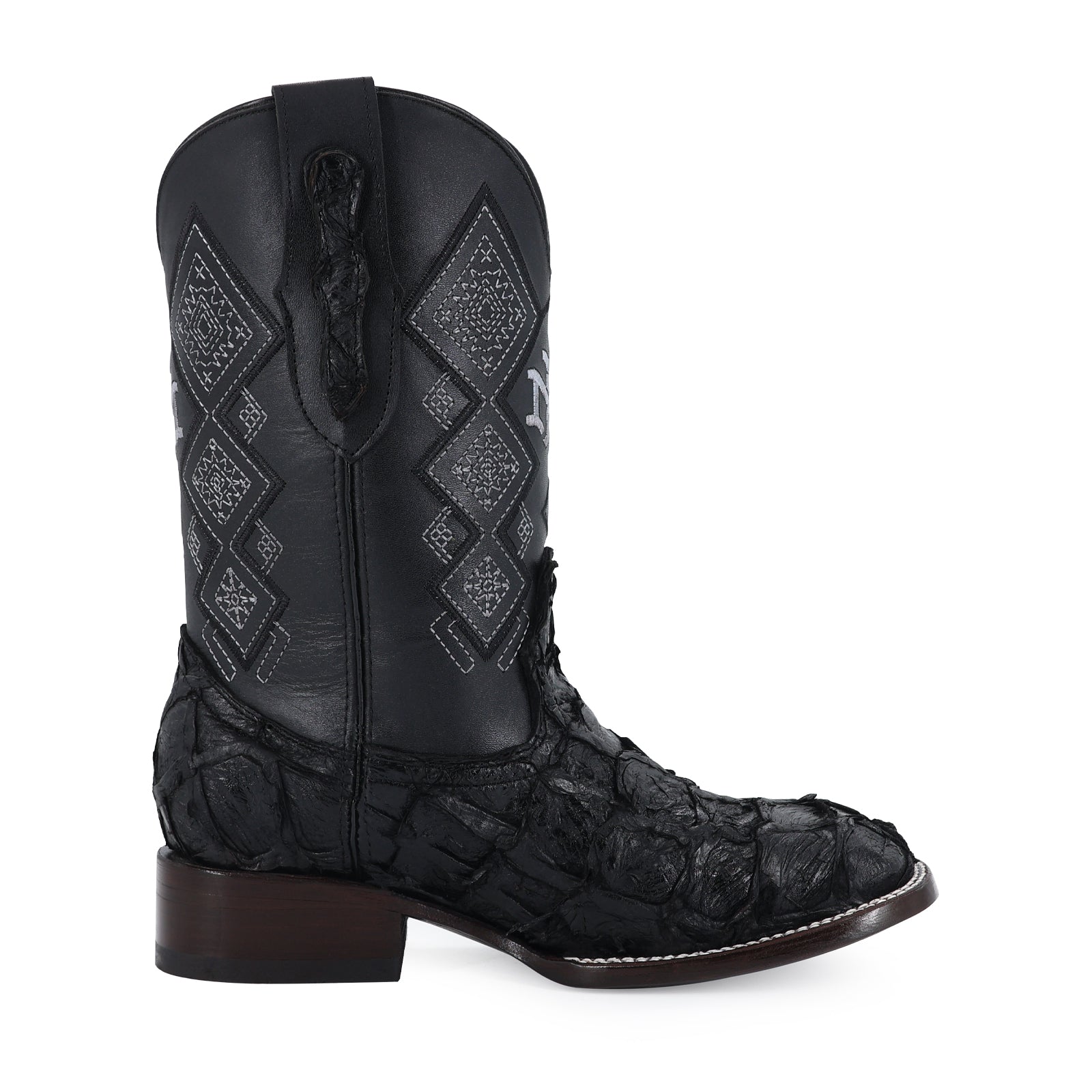Bota Vaquera Bulldog Pescado Negro