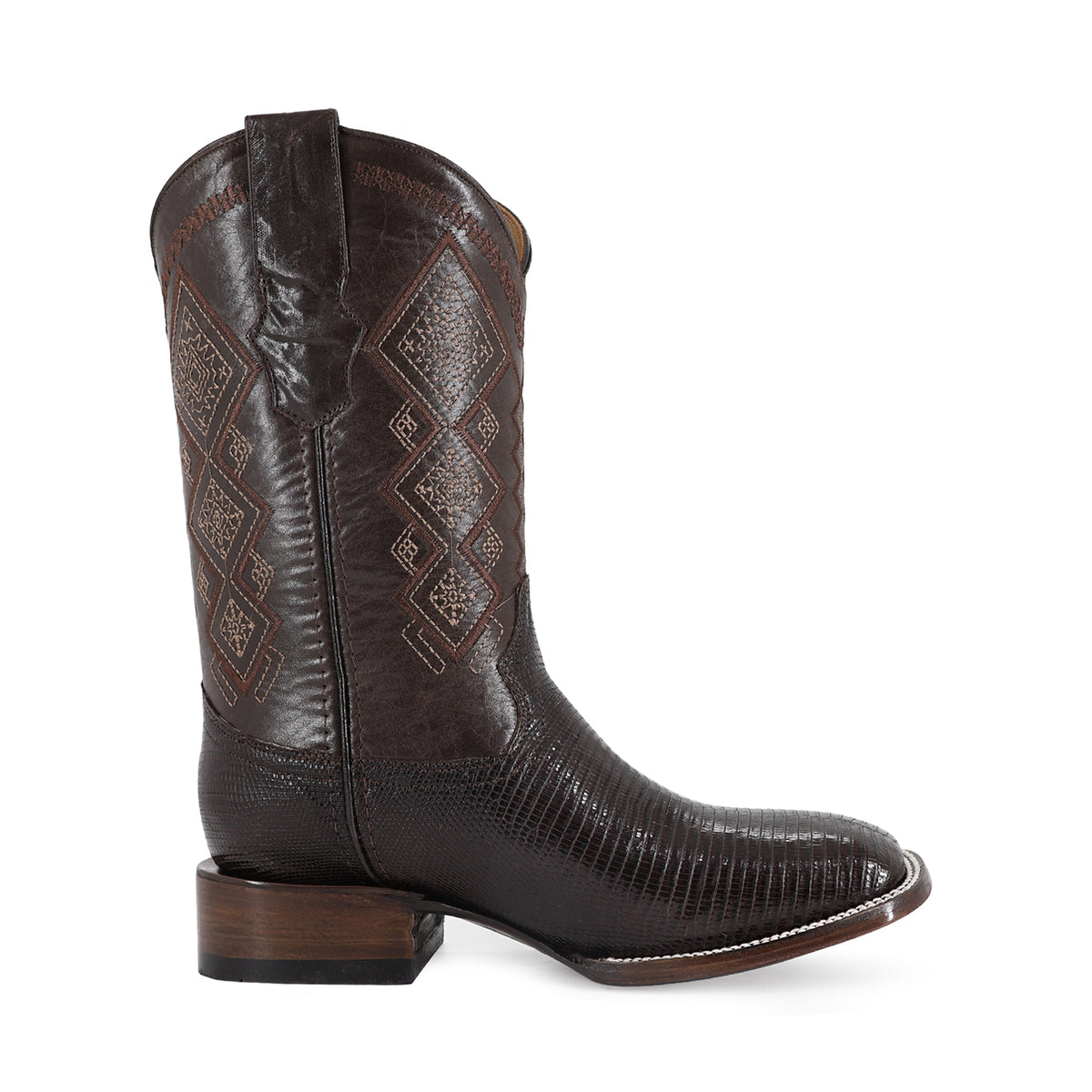 Bota Vaquera Bulldog Para Caballero Piel Lizzar