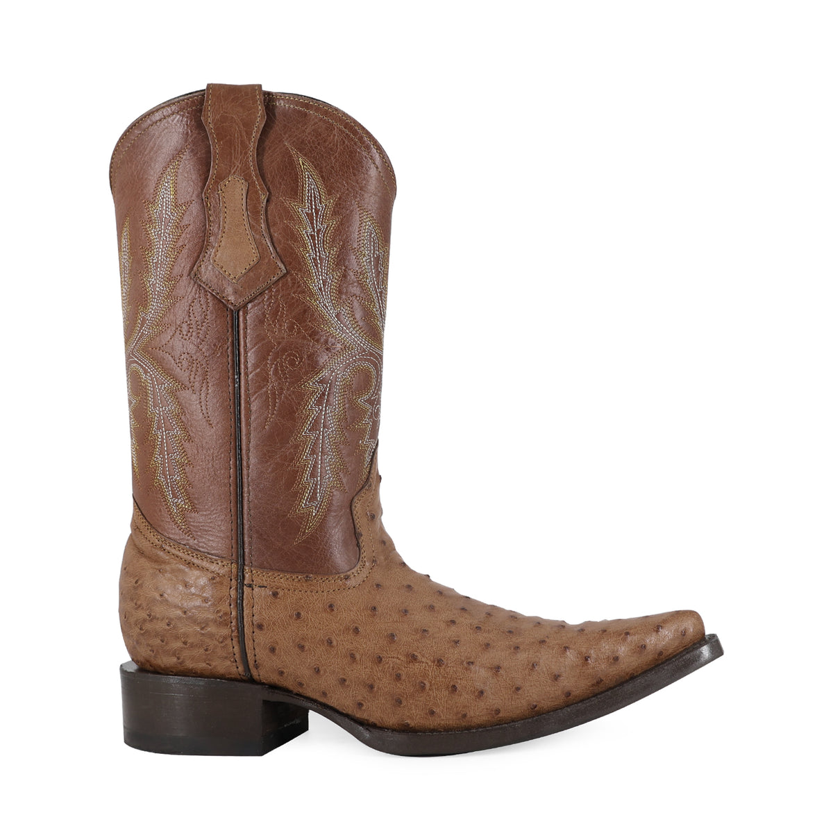 Bota Vaquera Chihuahua Para Caballero Piel Avestruz
