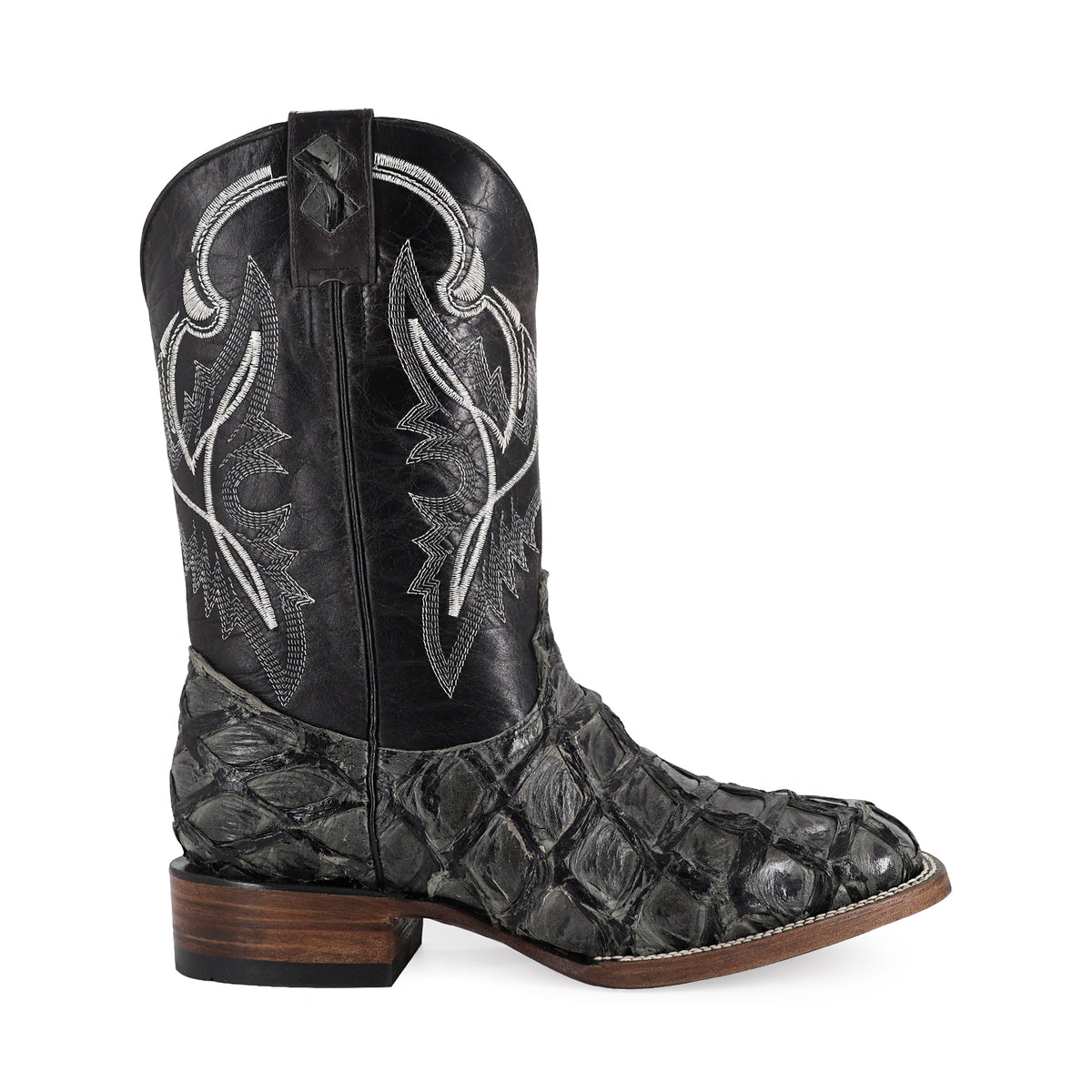 Bota Vaquera Bulldog Para Caballero Piel Pescado