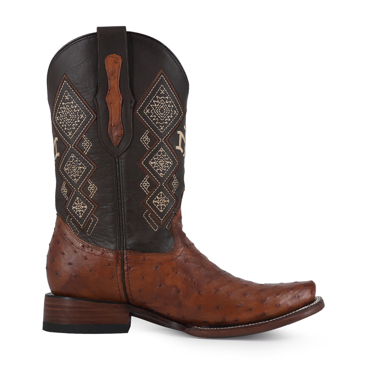Bota Vaquera Dubai Para Caballero Piel De Avestruz