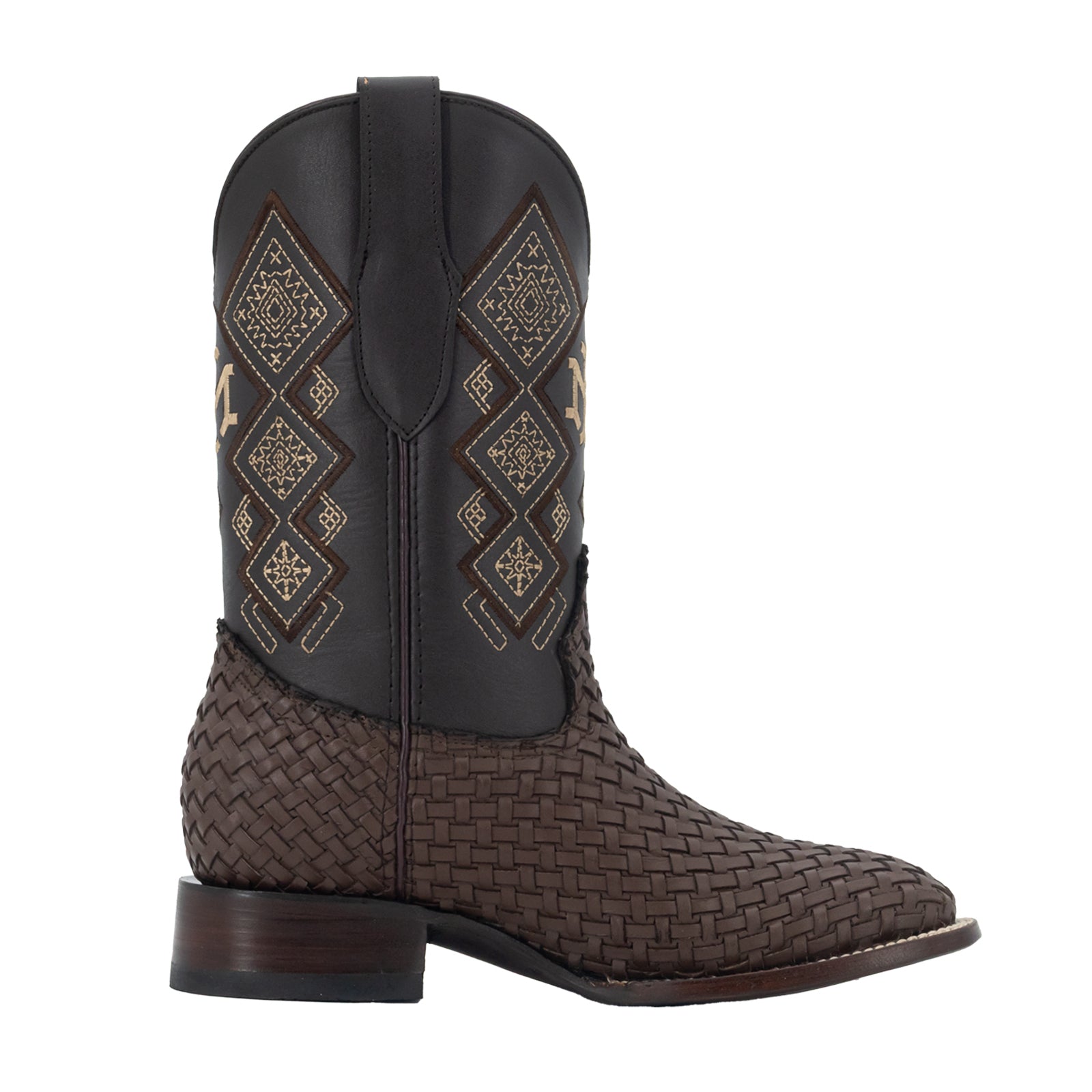 Bota Vaquera Bulldog Petatillo Café