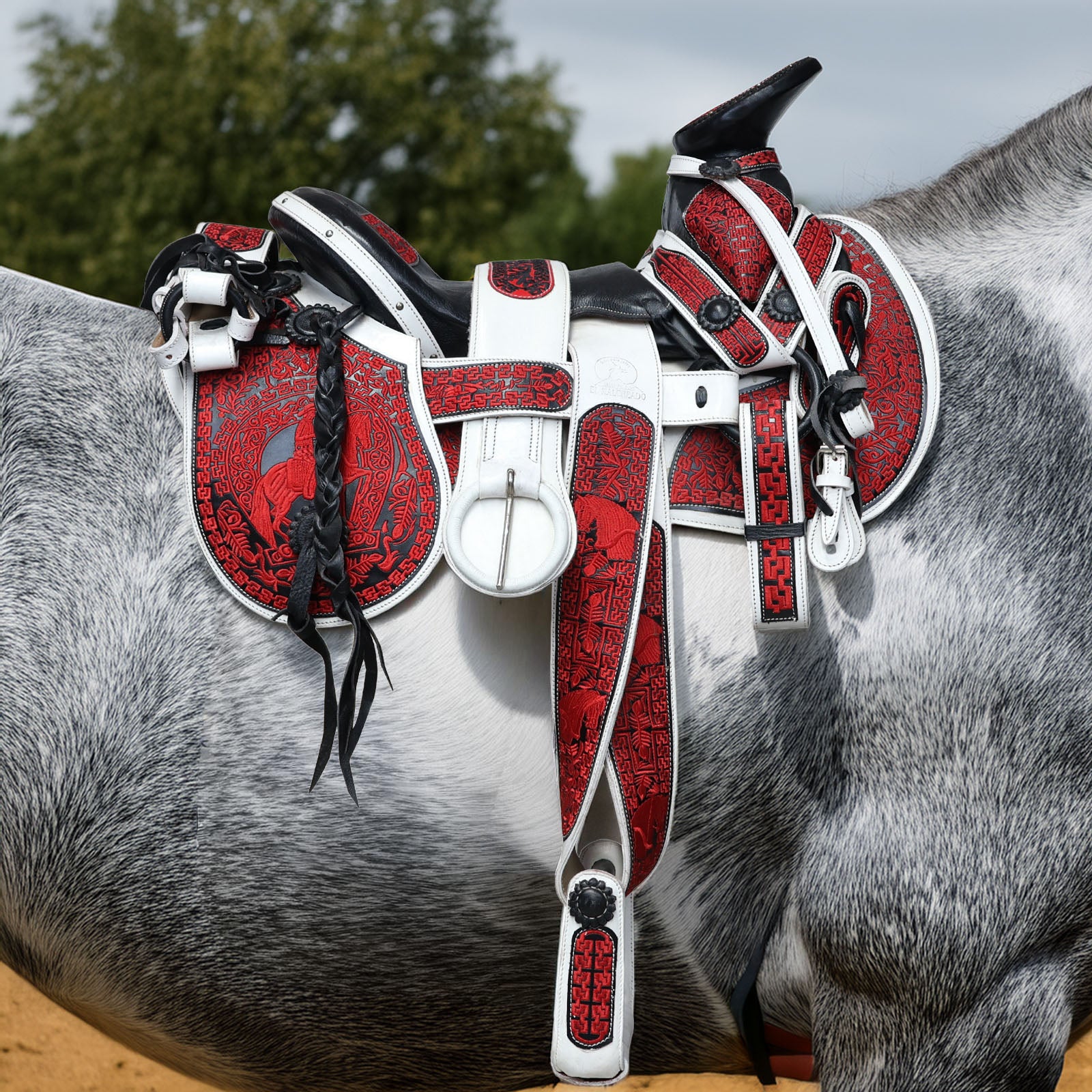 Montura fuste forrado