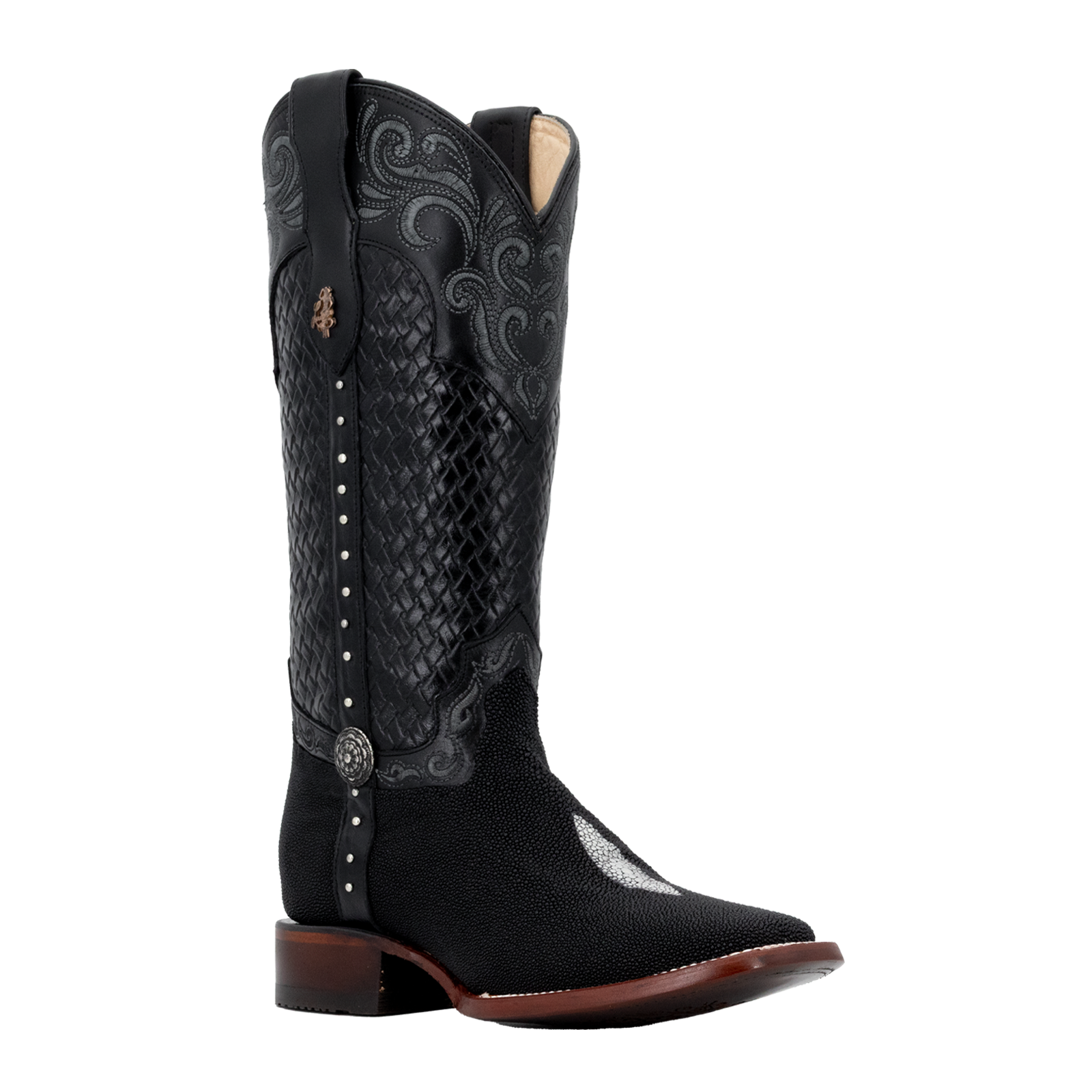 Bota vaquera para dama de piel de mantarraya modelo Montana