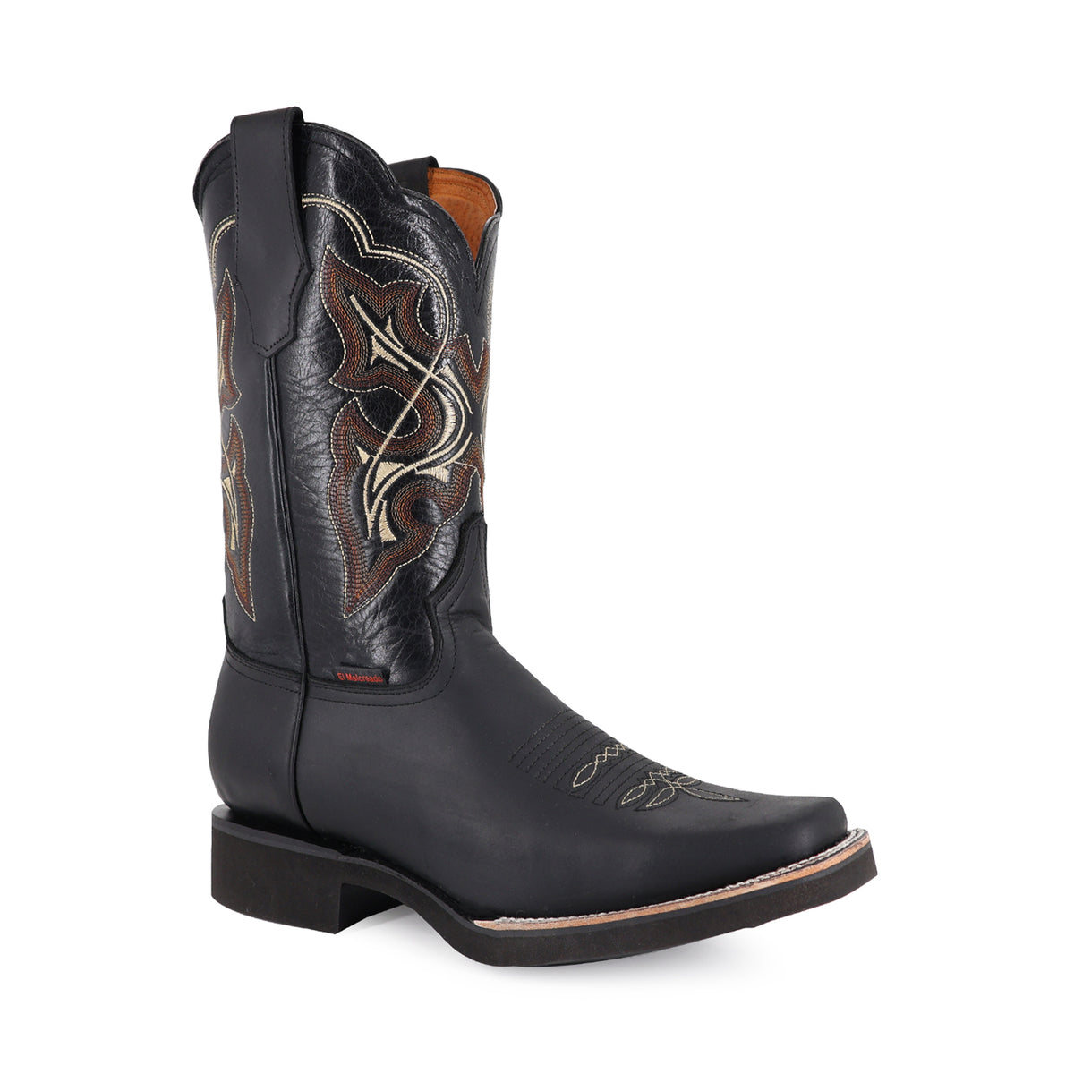 Bota Vaquera Hombre Rodeo Piel Res Suela PU