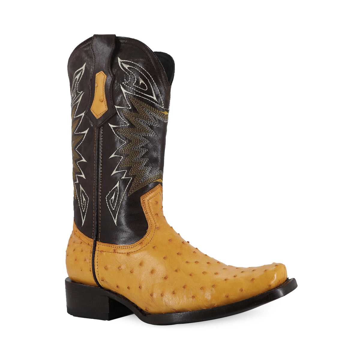Bota Vaquera Dubai Para Caballero Piel De Avestruz