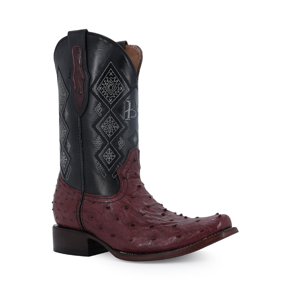 Bota Vaquera Dubai Para Caballero Piel De Avestruz