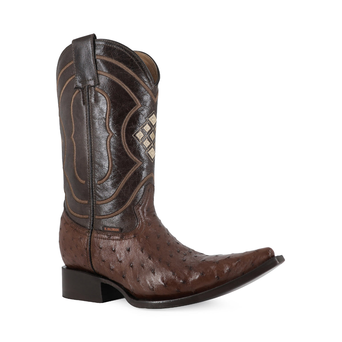 Bota Vaquera Chihuahua Para Caballero Piel Avestruz