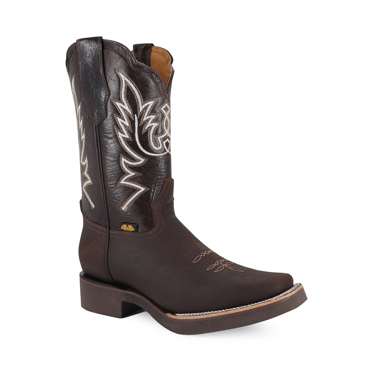 Bota Vaquera Rodeo Crazy Suela Poliuretano Negro