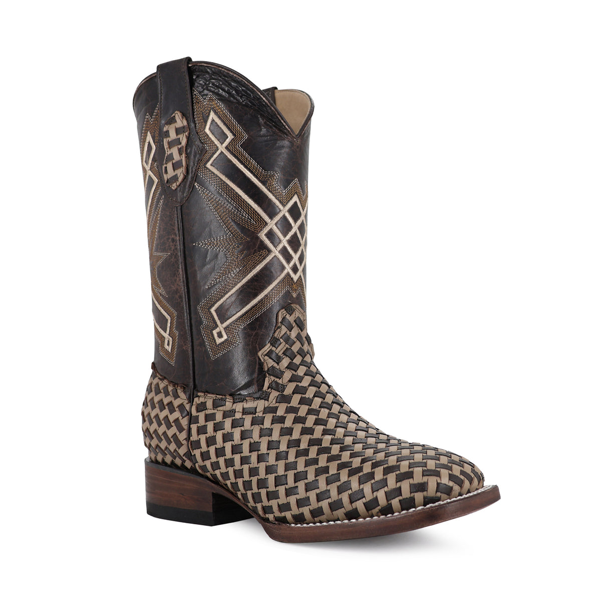 Bota Vaquera Bulldog Para Caballero Piel Petatillo