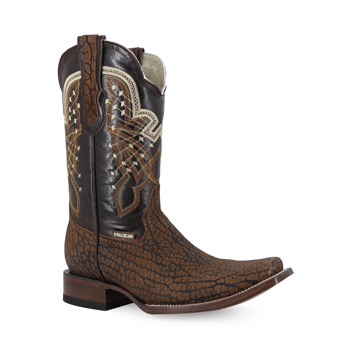 Bota Vaquera Dubai Para Caballero Piel Cuello de Toro