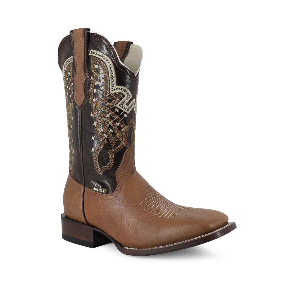 Bota Vaquera Bulldog Para Caballero Piel Búfalo