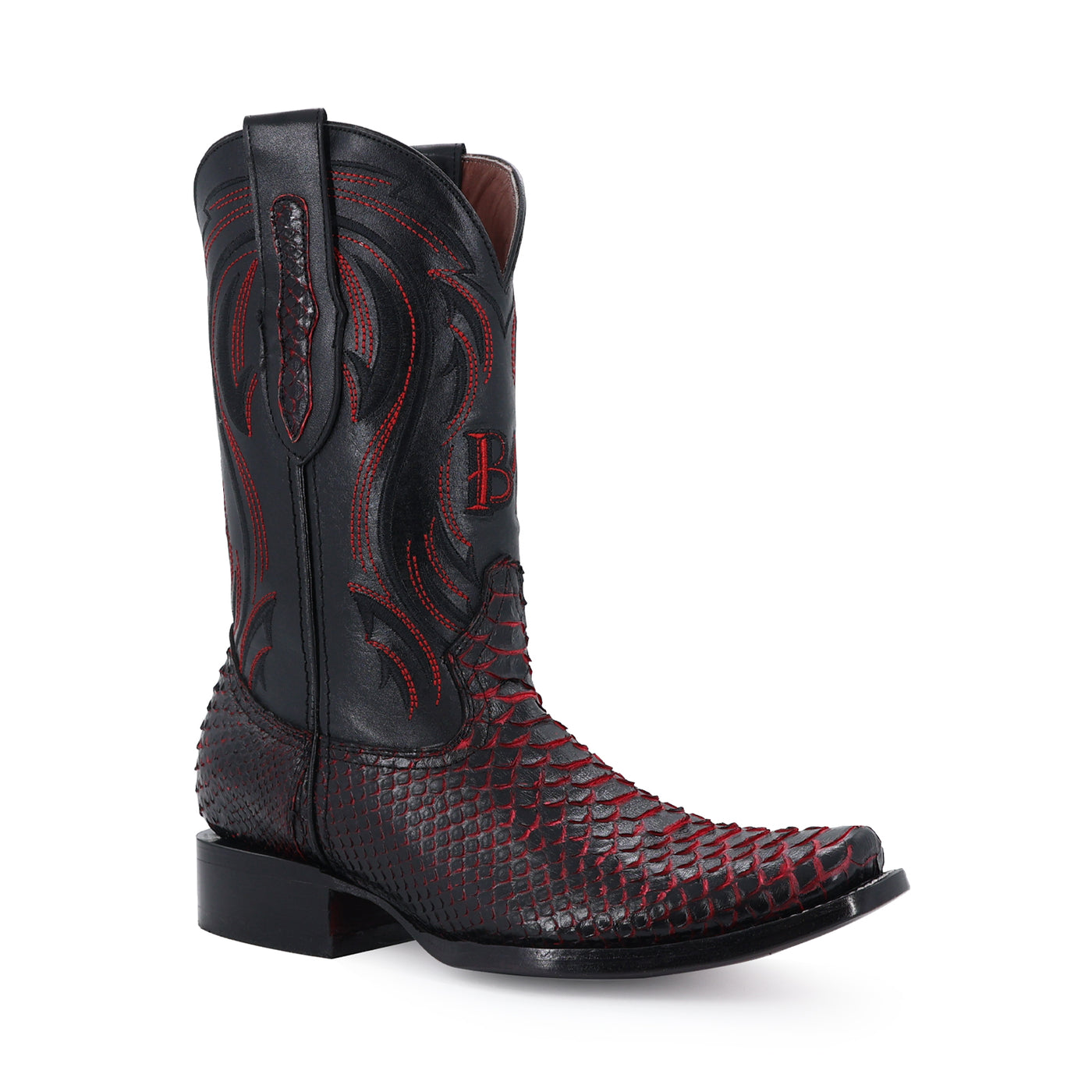 Botas de Piel Floter Punta Dubai Cuadrada Para Hombre Color Chocolate - Hooch Boots