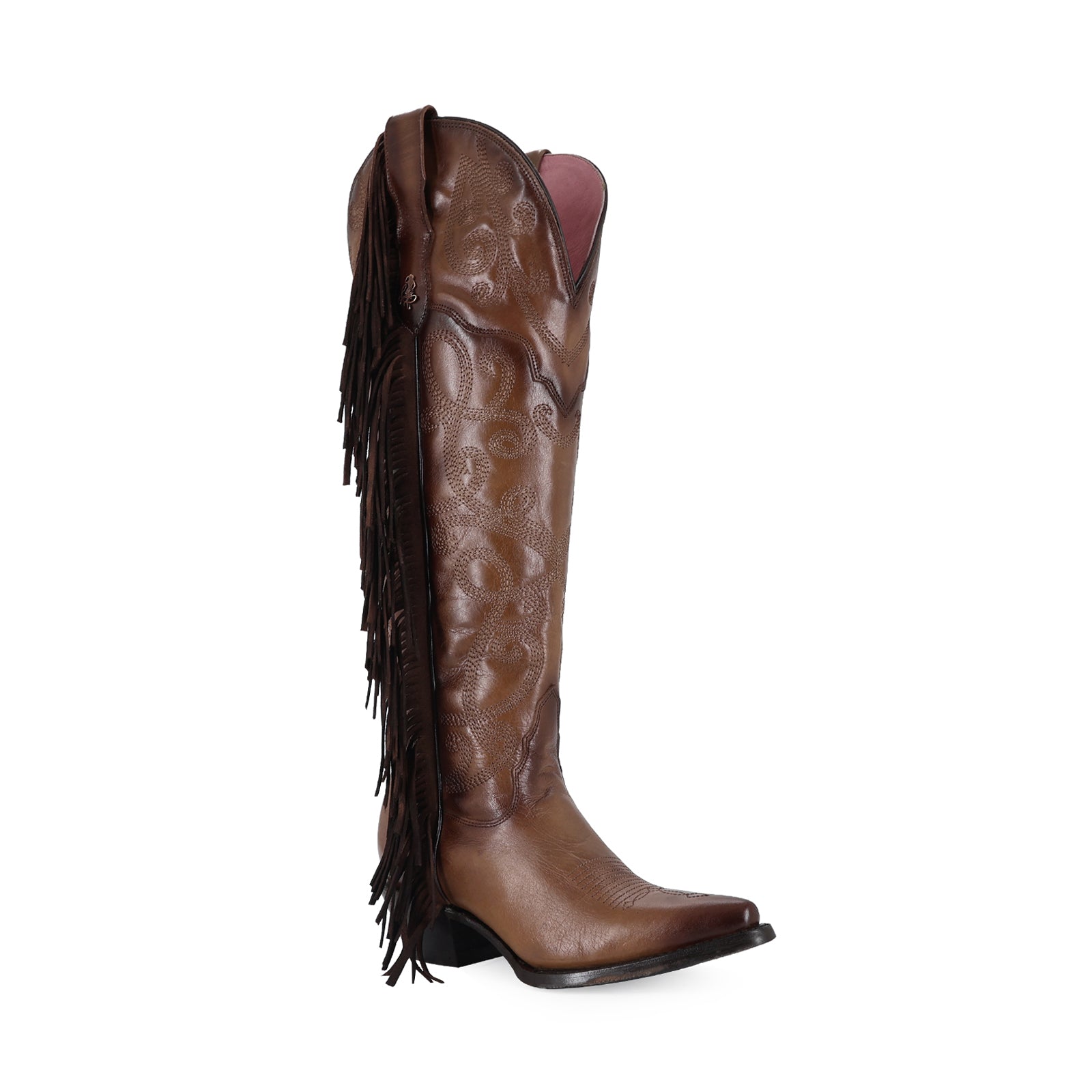 Bota vaquera para dama de piel modelo Moana