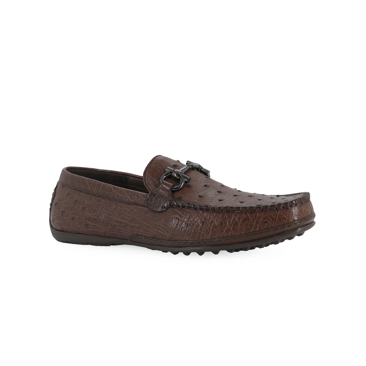 Zapato Glamour Para Hombre En Piel Avestruz